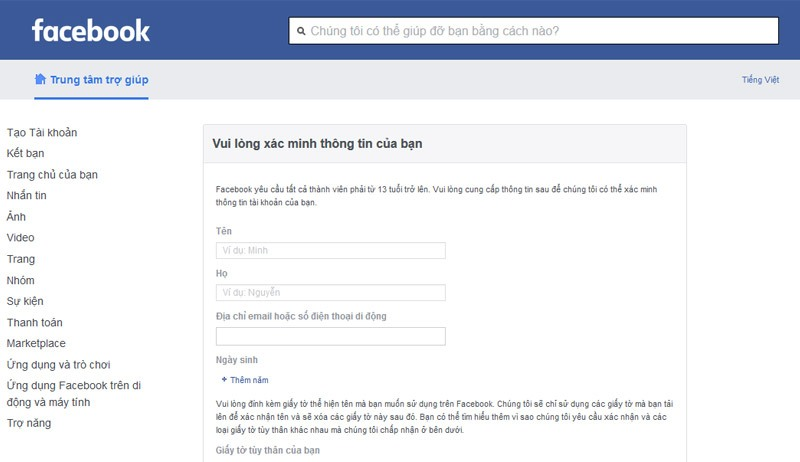 Cach Lay Lai Tai Khoan Facebook Bi Hack